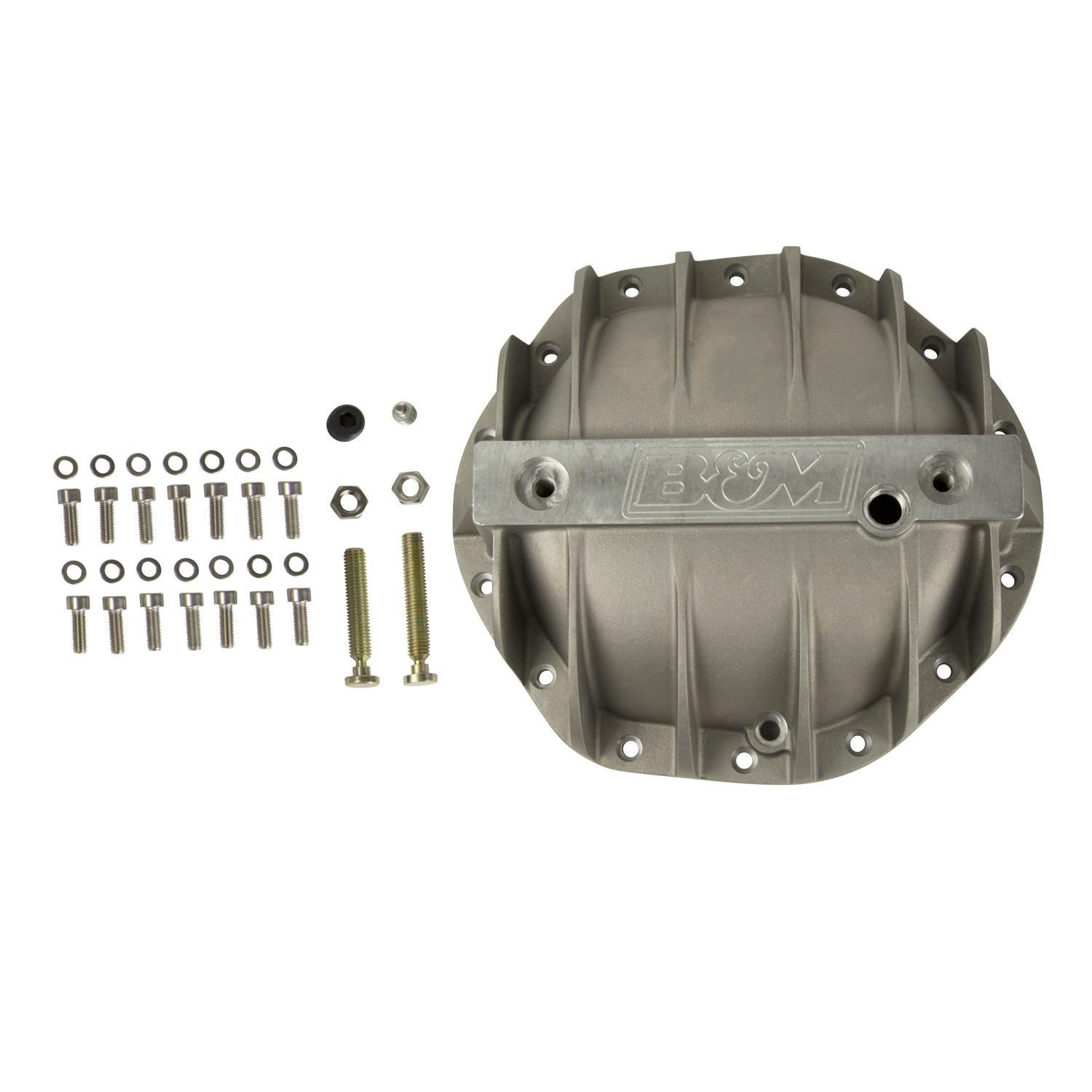 B&M 70505 Diff Cover, Gm 9.5" 14-Bolt Cast Alum.