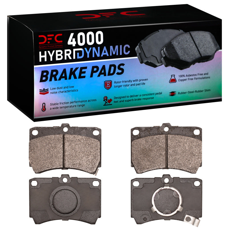 DFC 86-94 Mercury Tracer Front 4000 Hybridynamic Brake Pads
