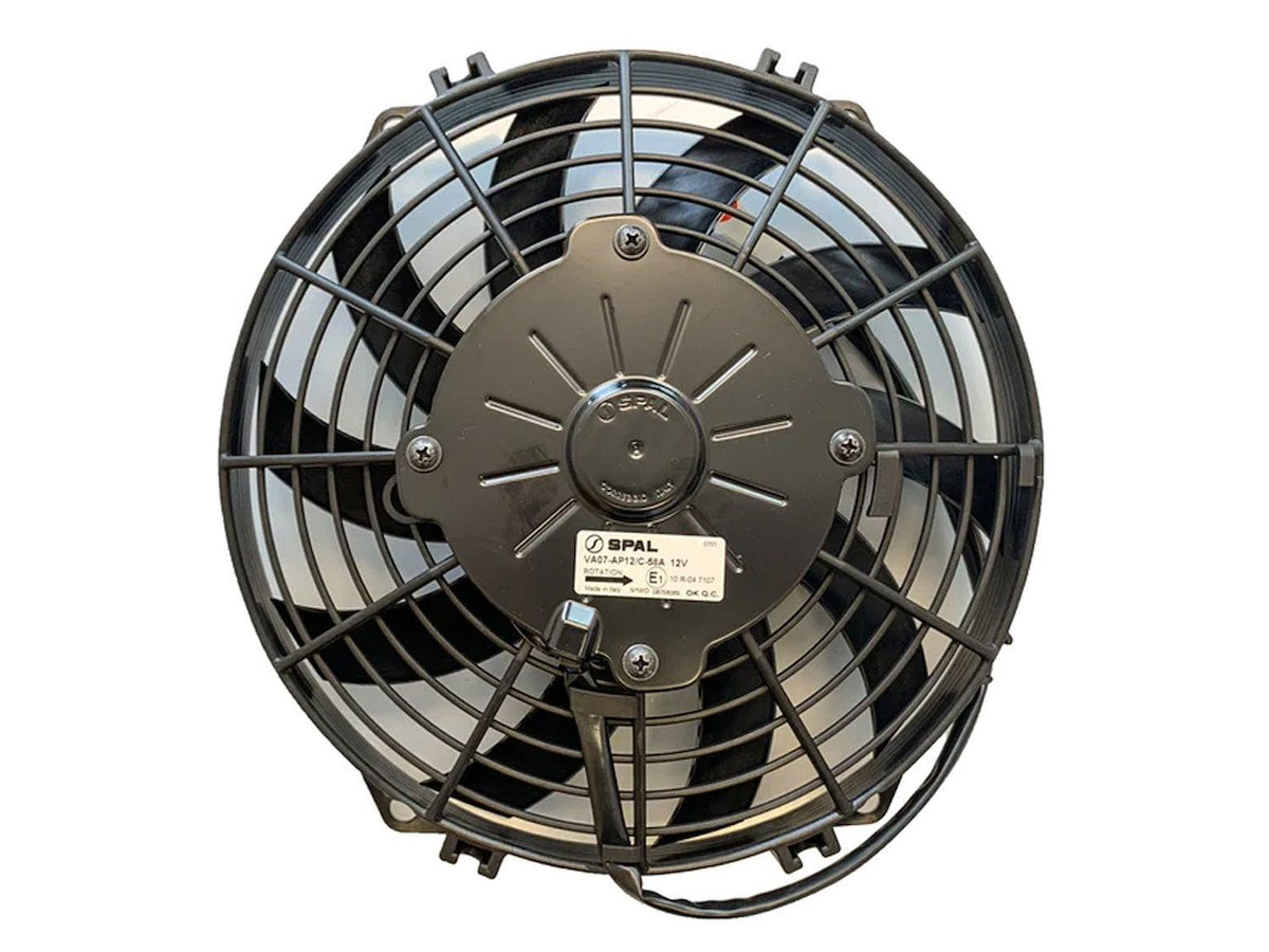 Fluidyne SPAL High Performance Electric Fans - 12V Electric Fan 14Inches Puller - Curved Blade - FHP34114HP