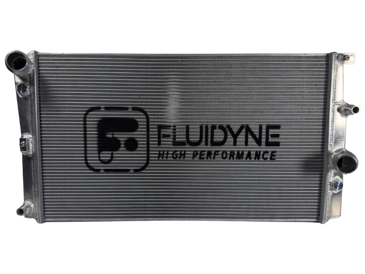 Fluidyne 2012-2018 BMW F22, F30, F32, F36, F87, M235i, 335i, 435i, M2, 3 Row High Performance Aluminum Radiator - RBM.FD7078