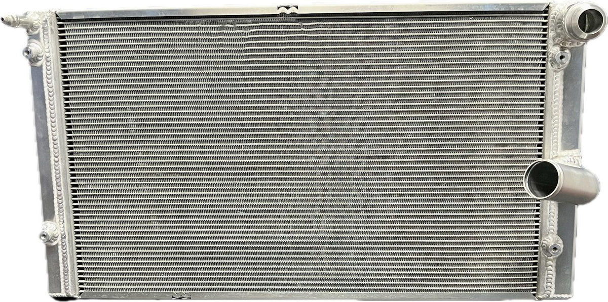 Fluidyne NASCAR Whelen Modified Double Pass Aluminum Radiator - Whelen (Troyer Chassis) Modified Radiator Only - RRA.TRO