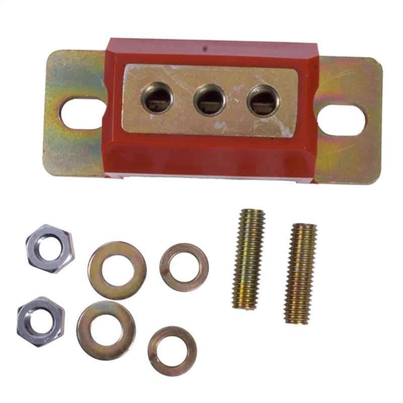 Rugged Ridge Transmission Mount Red; 63-95 Jeep Cj/Grand Wagoneer/Wrangler Sj/Yj - 18392.01