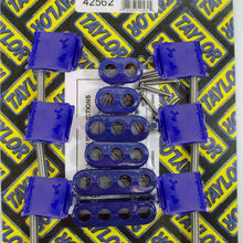TAYLOR CABLE 7-8mm Vertical Wire Loom Kit blue - 42562