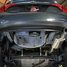 AFE Takeda 2-1/2 IN 304 Stainless Steel Axle-Back Exhaust System w/ Polished Tip (2014-2019 Corolla) - 49-36083-P
