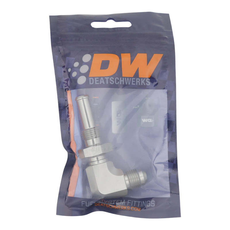 DeatschWerks 6AN to 3/8" Single Hose Barb - 6-02-0733