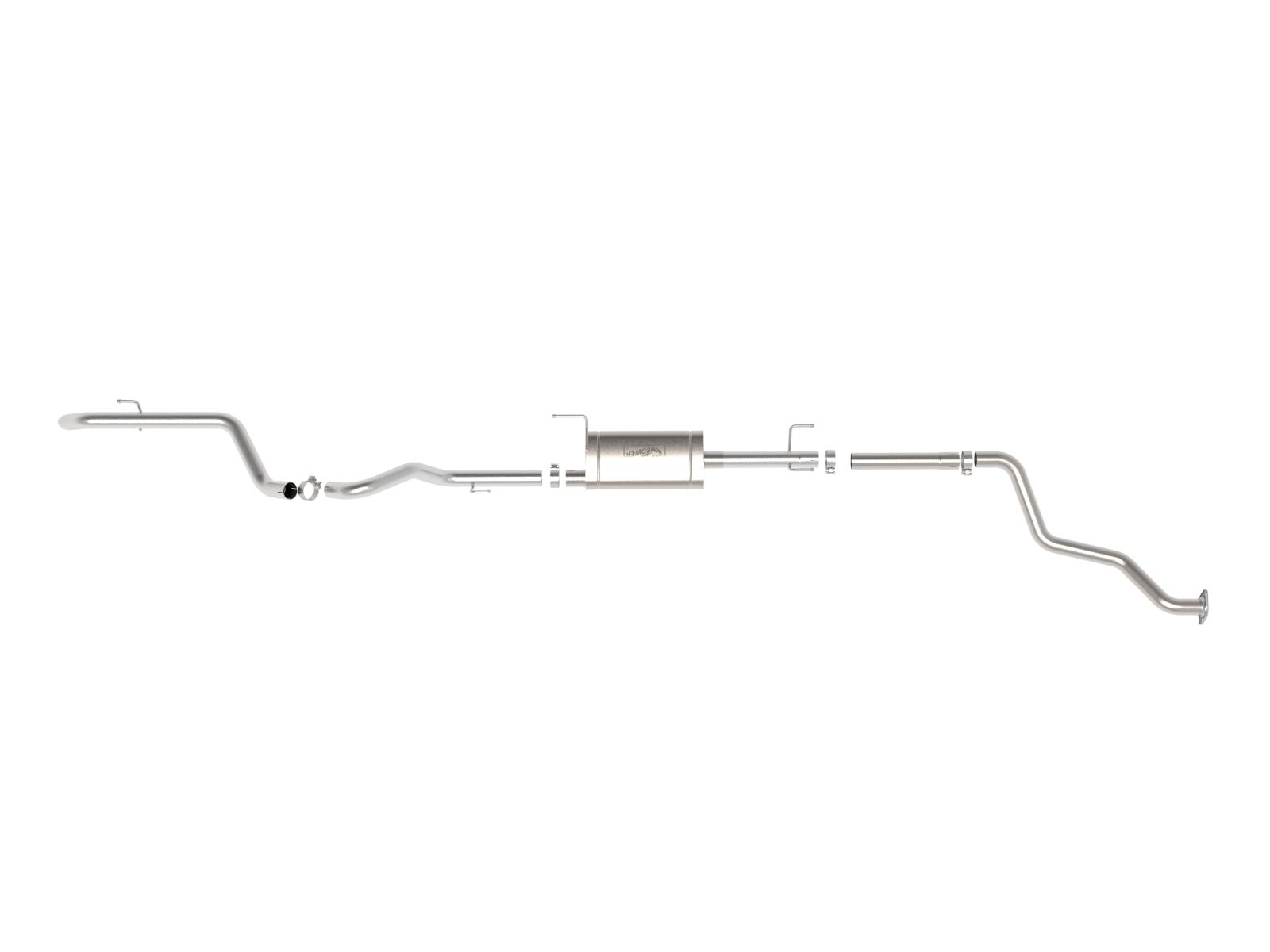 AFE MACH Force-Xp 2-1/2 IN 409 Stainless Steel Cat-Back Hi-Tuck Exhaust System (2024 Tacoma) - 49-46072