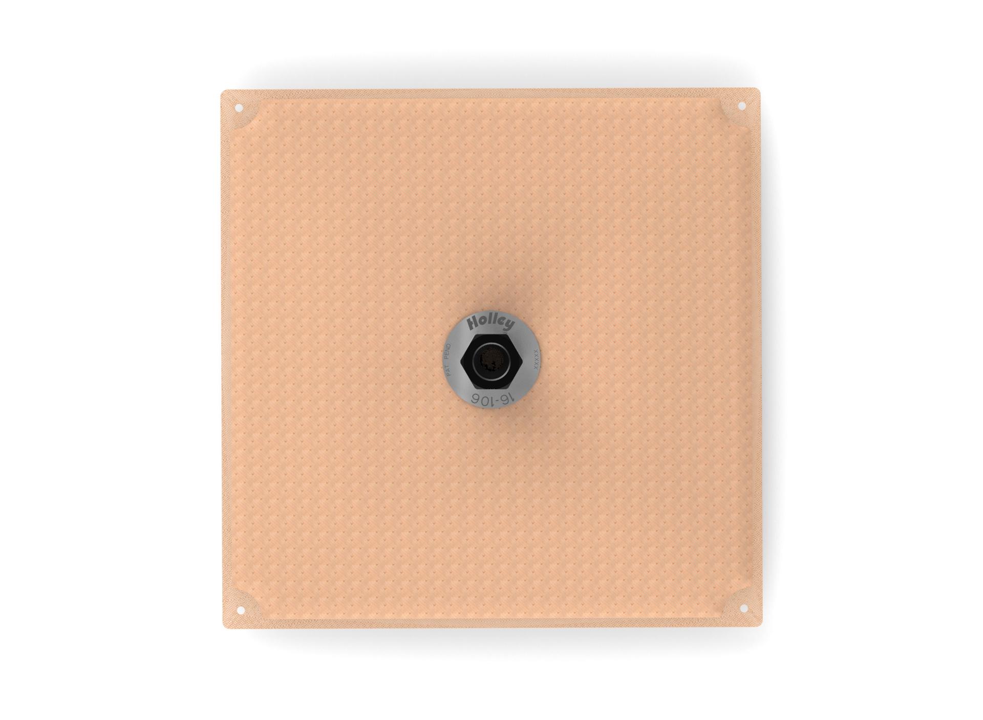 Holley 11" x 11" HydraMat, Square.  - 16-106