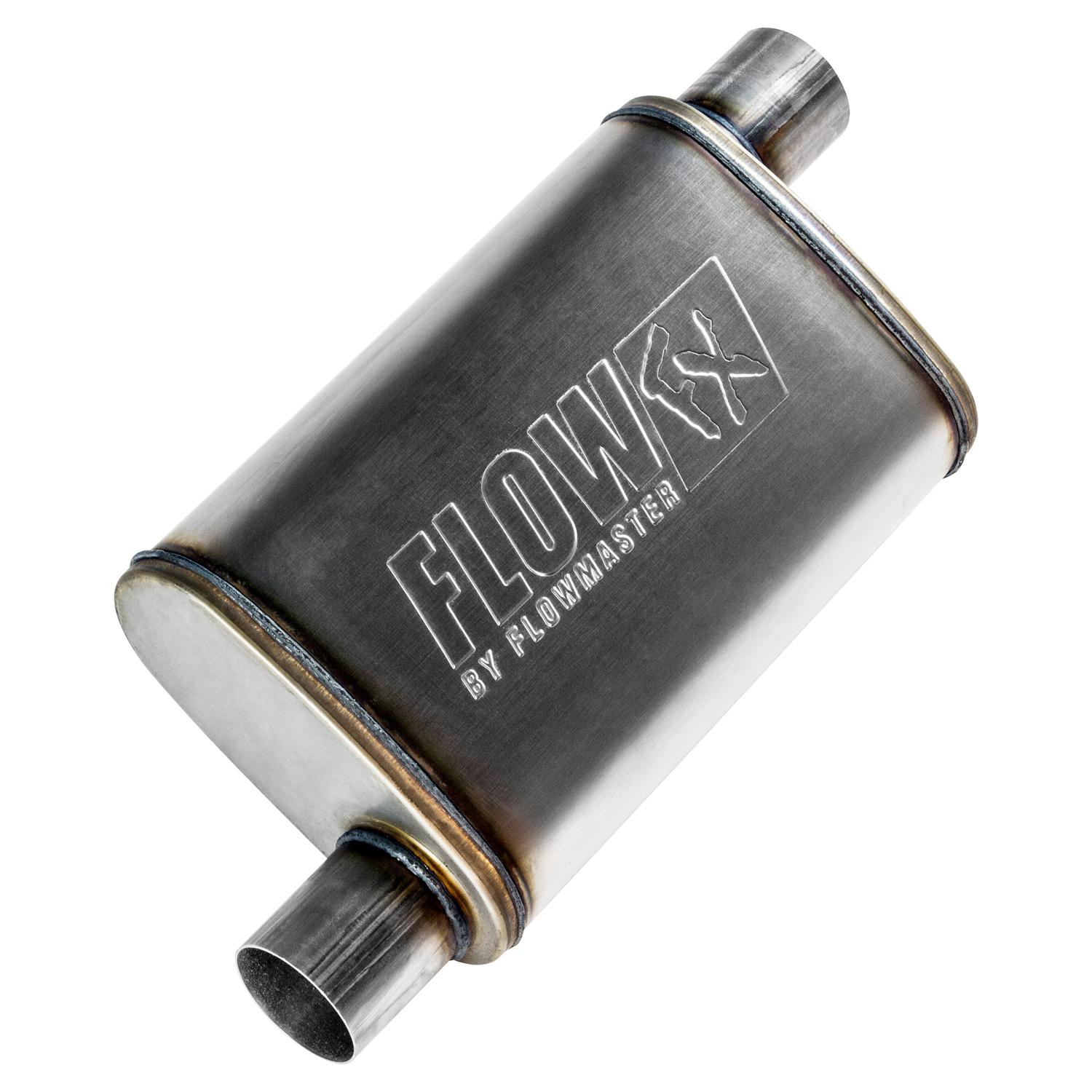 Flowmaster FlowFX Muffler 409S - 2.50 Offset In/ 2.50 Offset Out - Moderate Sound