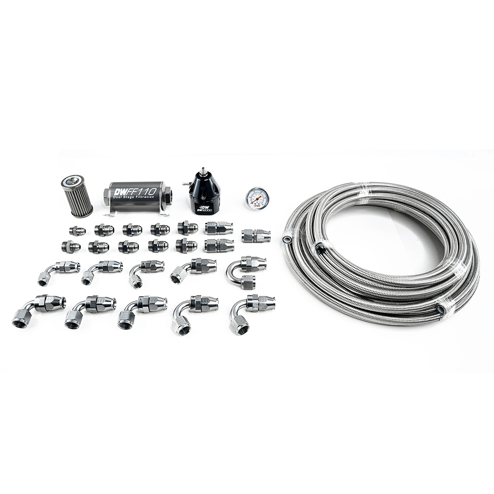 DeatschWerks X2 Series Pump Module CPE Plumbing Kit for 2010-15 Camaro Base or SS (2010-2015 Camaro) - 6-609