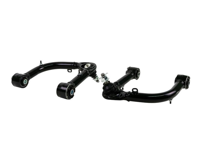 Whiteline Performance Offset upper control arms improve alignment on lifted vehicles - KTA240