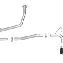 AFE Takeda 2-1/2 IN 304 Stainless Steel Axle-Back Exhaust w/o Muffler Black Tips Hyundai Kona 18-23 L4-1.6L (t) - 49-37017NM-B
