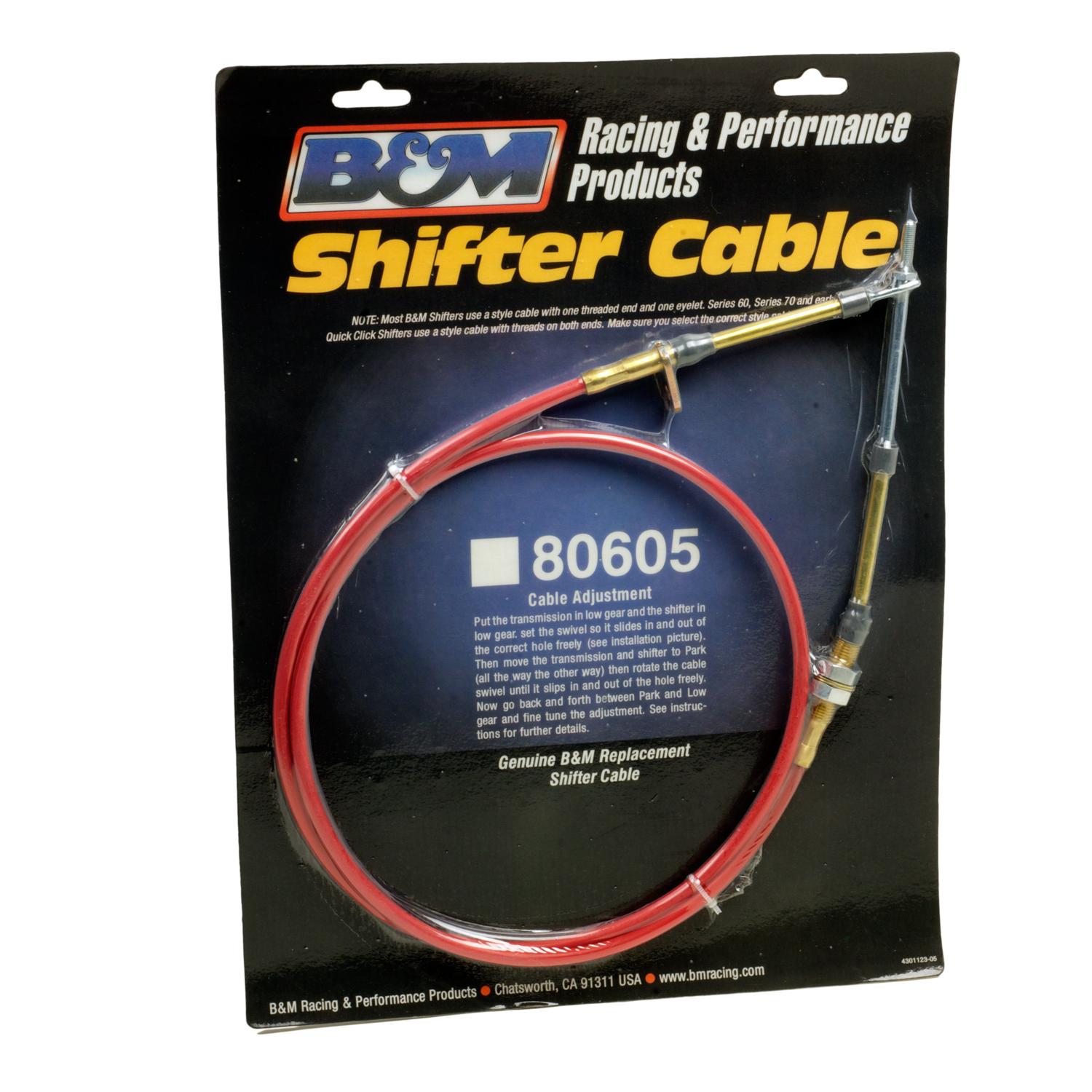 B&M 80605 5Ft Eyelet End Cable