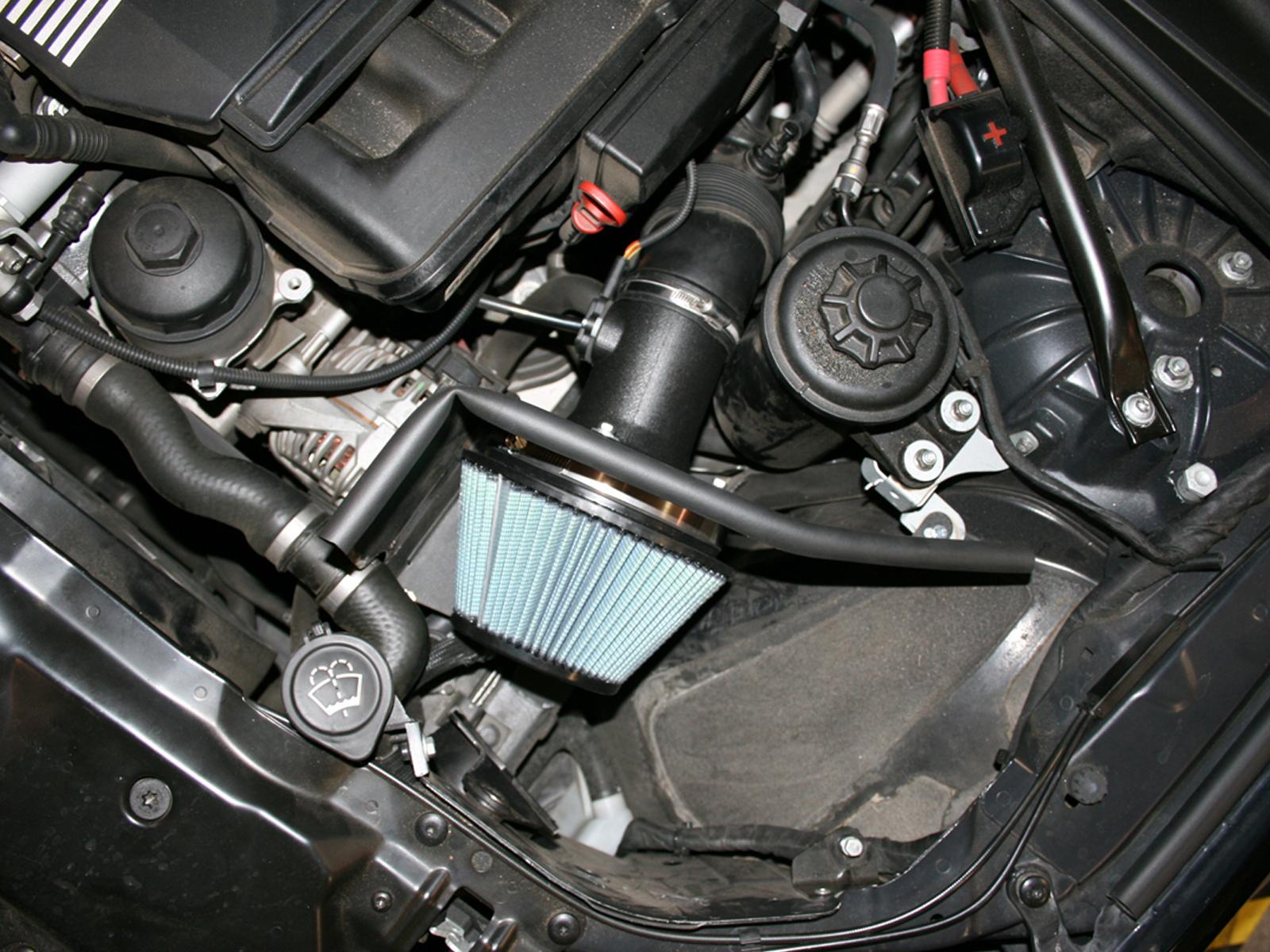 AFE Magnum FORCE Stage-2 Cold Air Intake System w/ Pro 5R Media (2004-2005 525i, 530i) - 54-11572