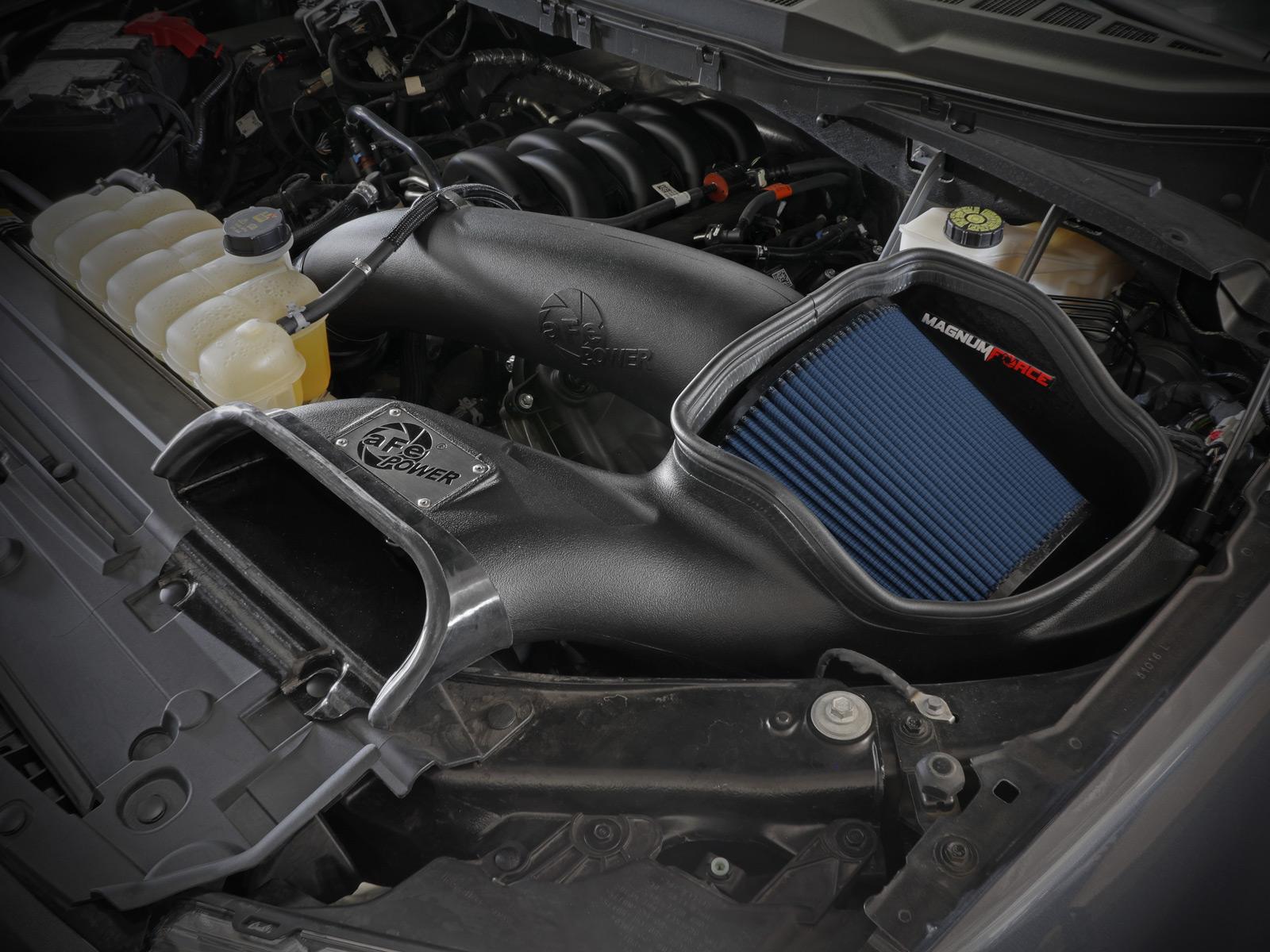 AFE Magnum FORCE Stage-2 Cold Air Intake System w/Pro 5R Filter (Ford F-150 2021 V8-5.0L) - 54-13064R