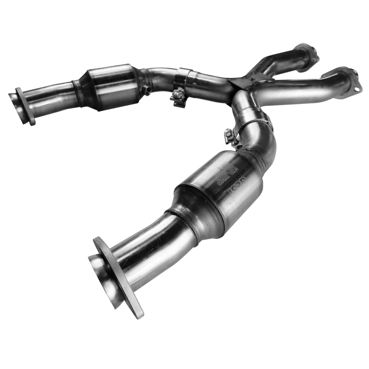 Kooks 2-1/2" SS Catted X-Pipe. 1999-2004 Mustang. (Connects to OEM) - 11203240