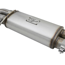 AFE 2017+ F-150 3.5L Ecoboost Raptor Stainless Steel Rebel Series 3" Cat-Back Exhaust System (Dual Side Exit-Black Tips)