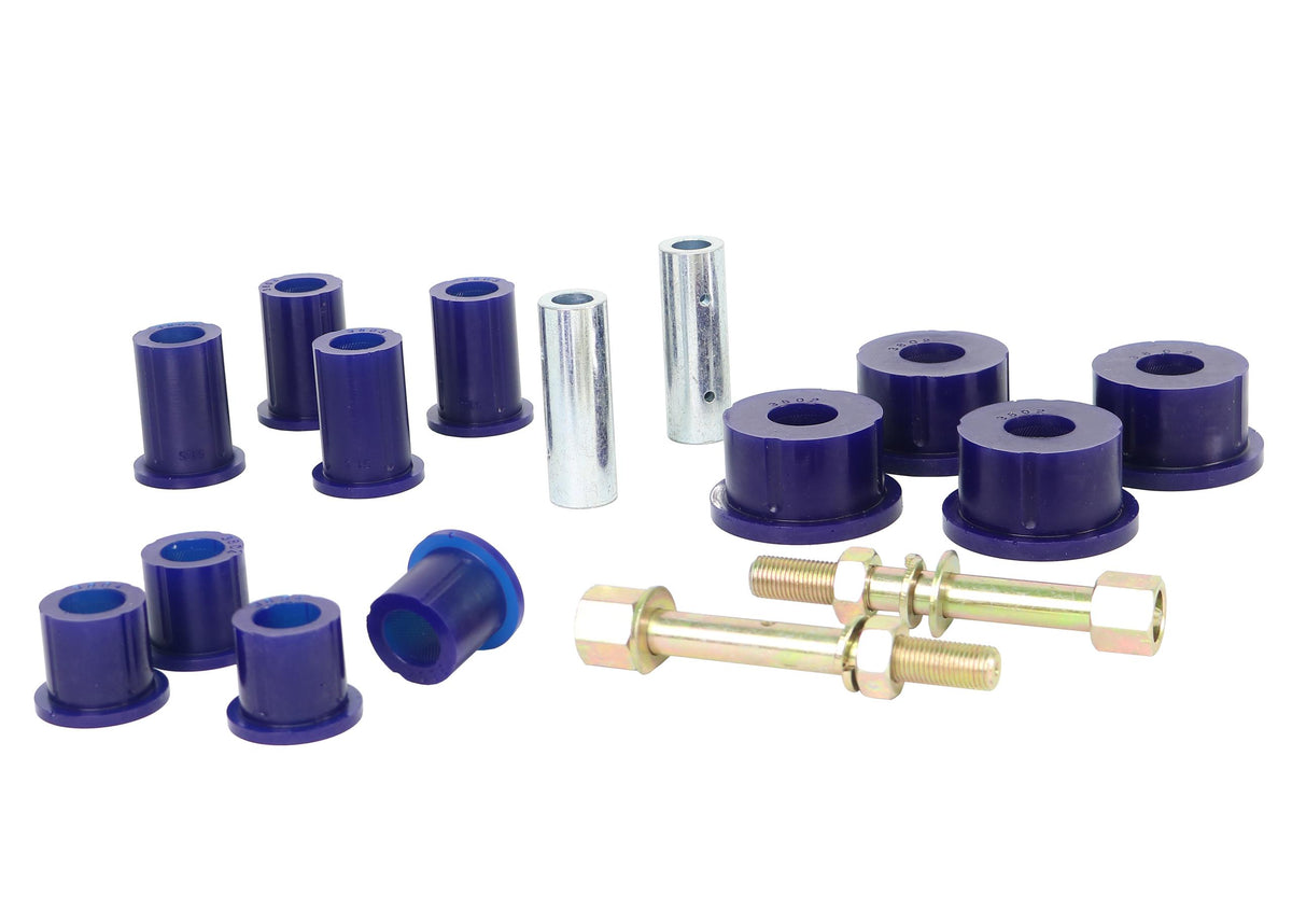 SuperPro Ford Ranger 19-23 Rr Shackle Bush Kit (2019-2024 Ranger Lariat, Ranger XL, Ranger XLT) - KIT168K