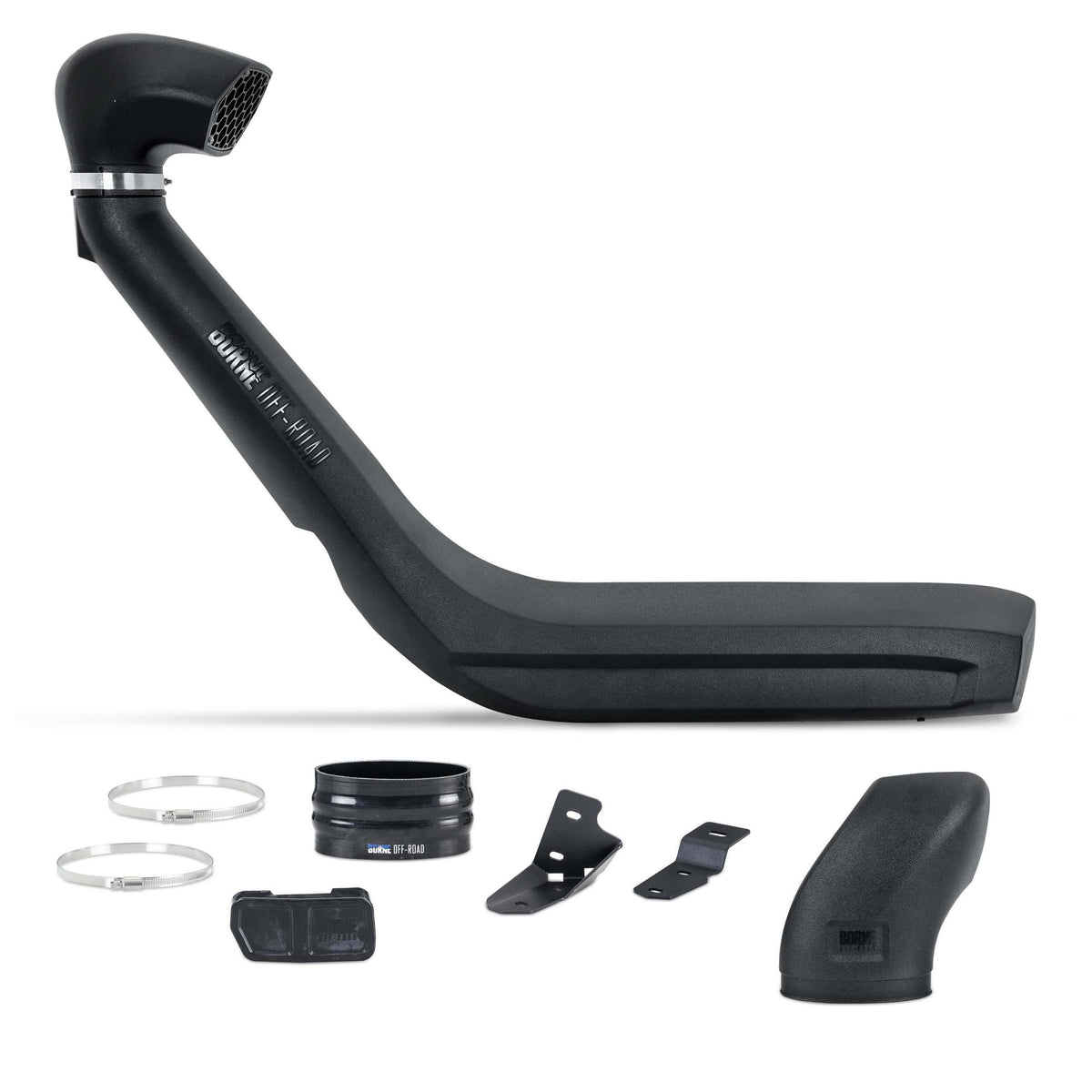Borne Off-Road Snorkel, Fits 2021+ Ford Bronco 2.3L/2.7L With Stock Air Intake - MMAI-BR-21NS