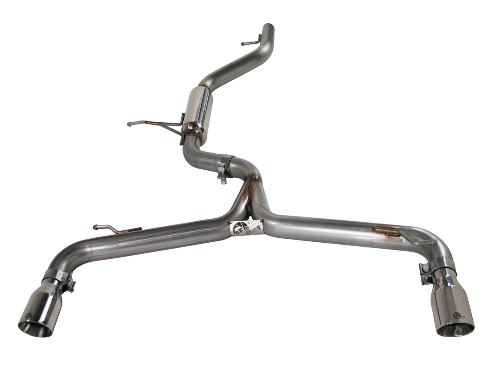 AFE Cat-Back Exhaust System (2010-2014 Volkswagen GTI L4-2.0L (t)) - 49-46405