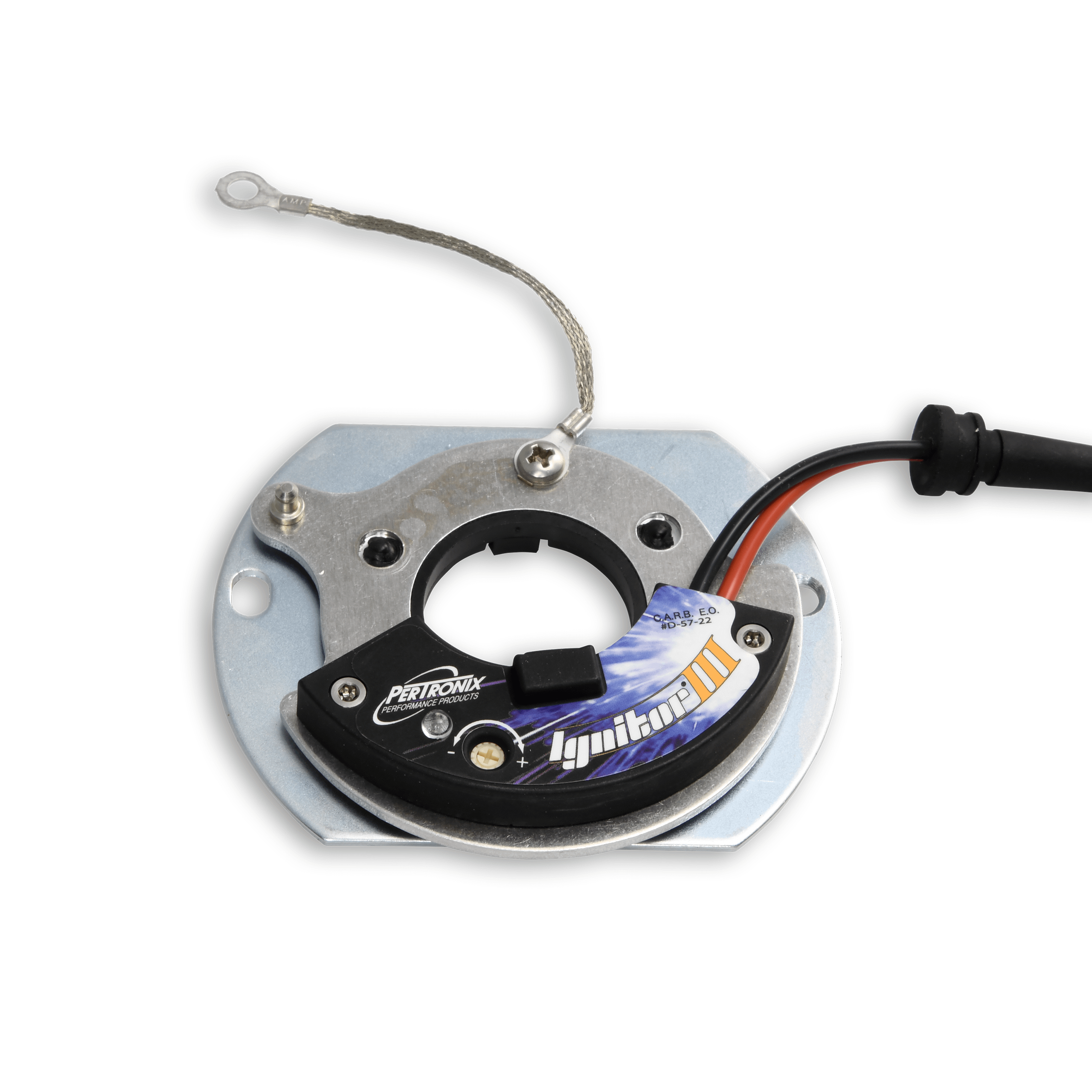Pertronix Ignitor Iii Kit For Original Motorcraft  Distributors. 8-Cylinder, Single Point, Vacuum Advance, 12-Volt Negative Ground.  Typicall Found In 1957-74 Gm Vehicles. - 71281