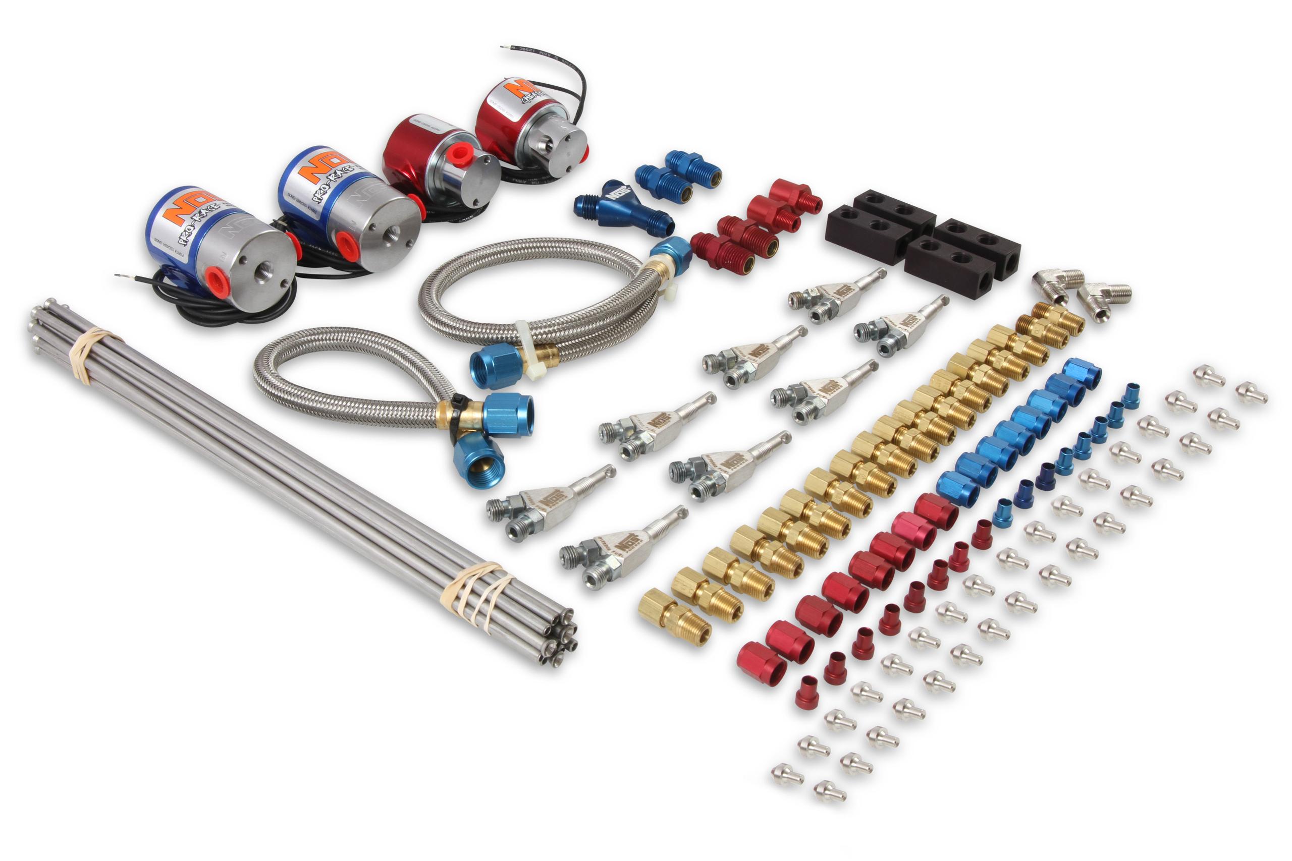 NOS  Custom Nitrous Plumbing Kit Pro Fogger. - 02462-S-JSNOS