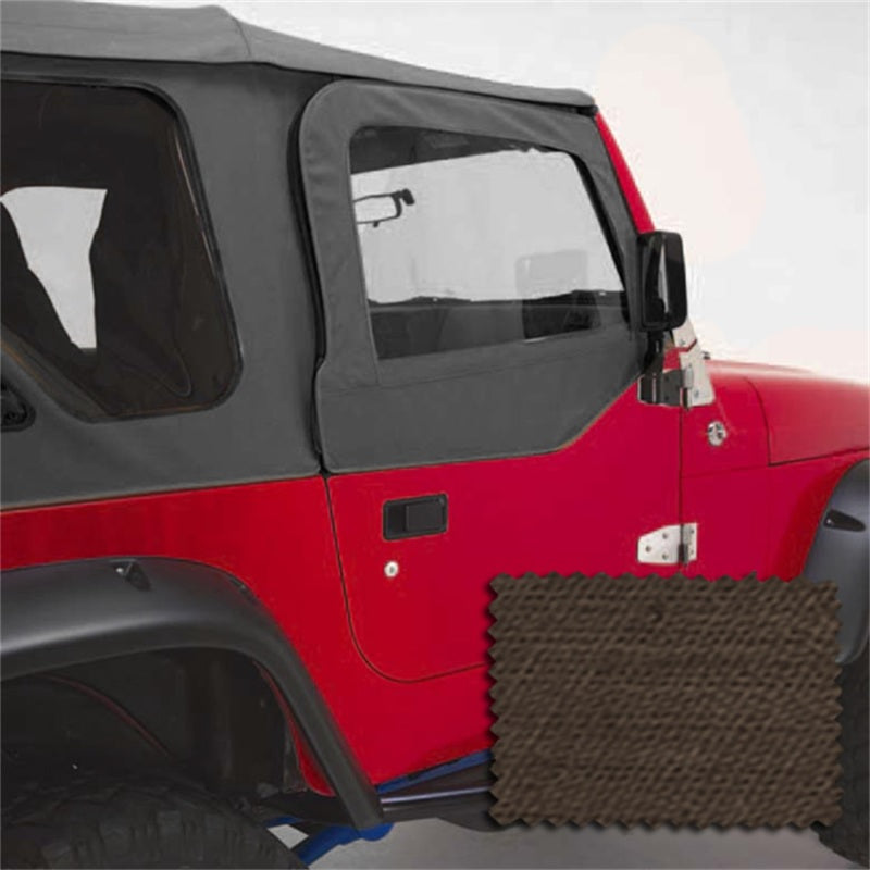 Rugged Ridge Door Skins Khaki Diamond; 97-06 Jeep Wrangler Tj - 13717.36
