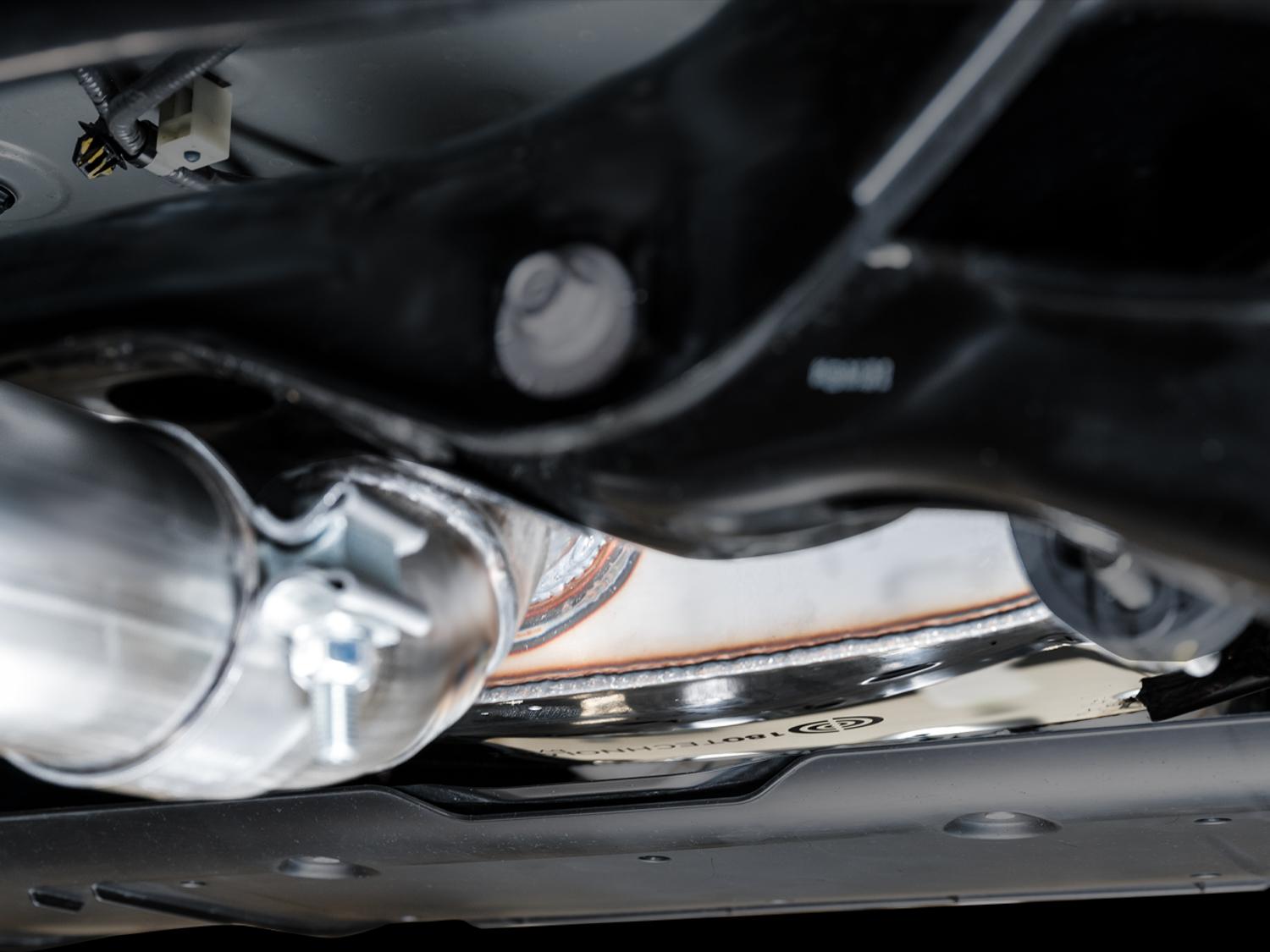 AWE Touring Edition for FL5 CTR - Triple Diamond Black Tips - 3015-53287