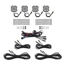 Diode Dyamics Rock Light - Amber/White - M8 4-Pack
