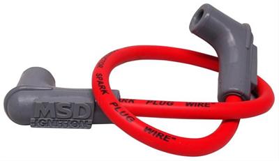 Hei Coil Wire, Red, 8.5 Sc, 18" Long  - 84059