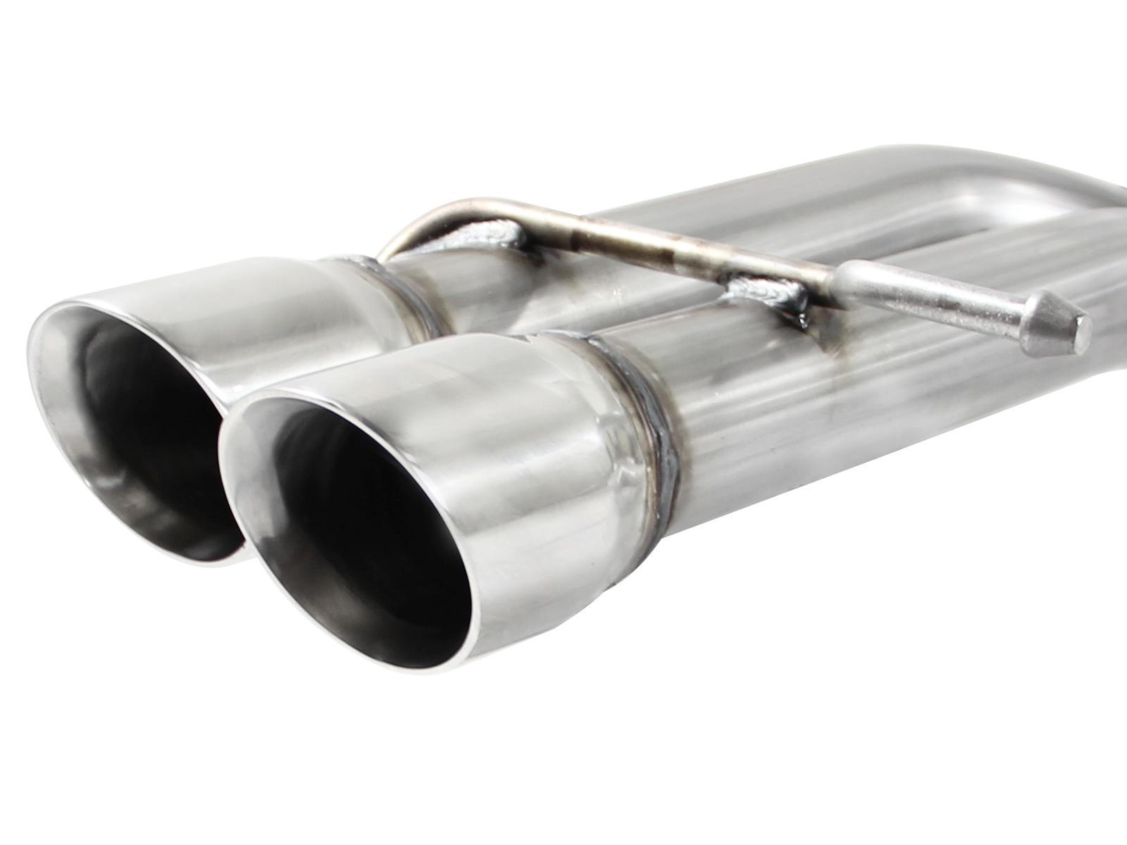 AFE MACH Force-Xp 2-3/4 IN to 2-1/4 IN Stainless Steel Cat-Back Exhaust System (2009-2016 A4) - 49-46403