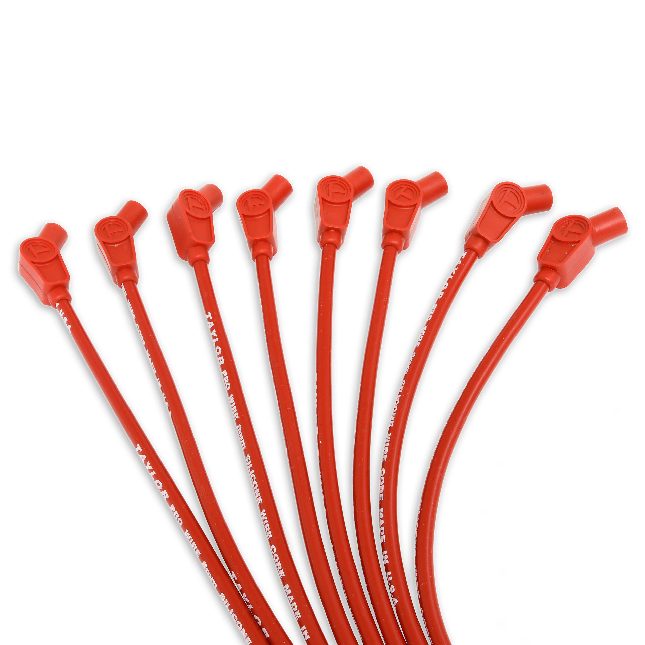 TAYLOR CABLE 8mm race fit Pro Wire Wire TCW red - 76242