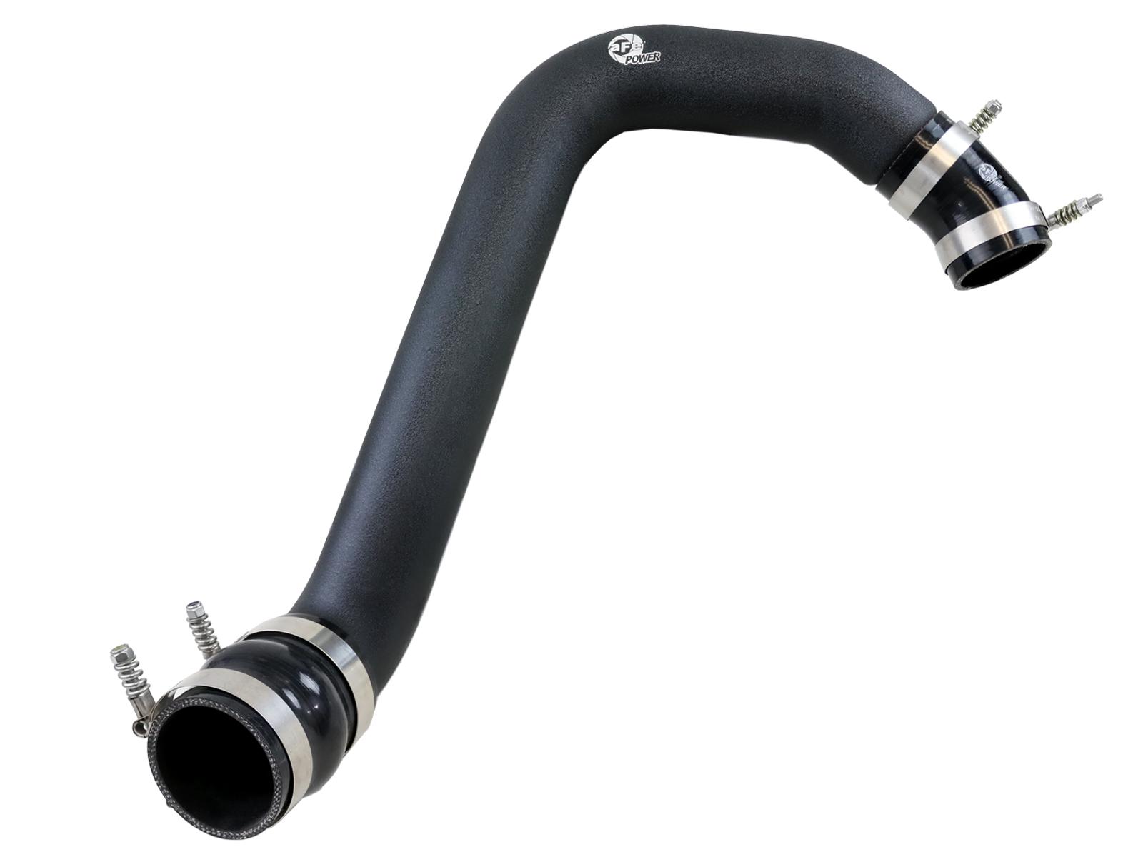 AFE BladeRunner 3 IN Aluminum Hot Charge Pipe Black - 46-20108-B