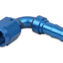 Earls Auto-Crimp Hose End - 90 Degree - Size -16 - Blue - 709116ERL