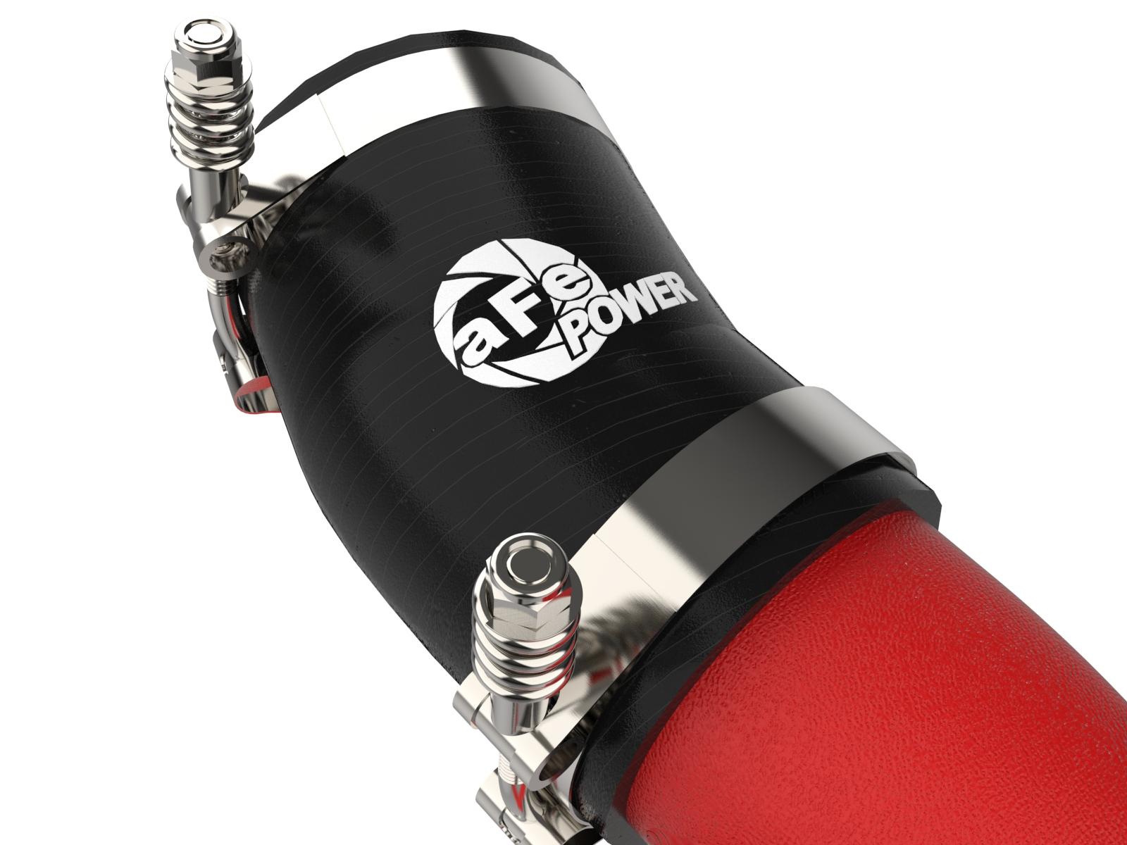 AFE BladeRunner 3 IN Aluminum Cold Charge Pipe Red Kia Stinger 18-22 V6-3.3L (tt) - 46-20509-R