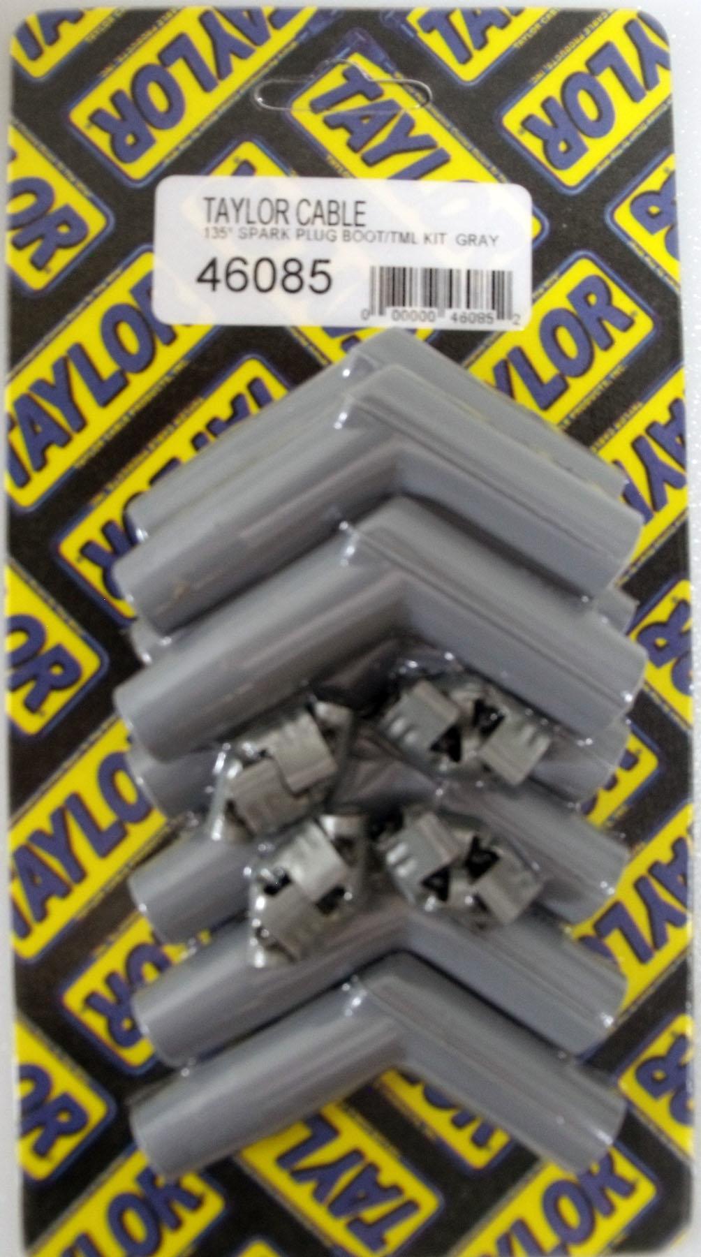 TAYLOR CABLE Spark Plug Boot/Terminal Kit gray 115 deg - 46085