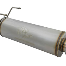 AFE Large Bore-HD 4 IN 409 Stainless Steel Cat-Back Exhaust System w/ Polished Tip - 49-42005