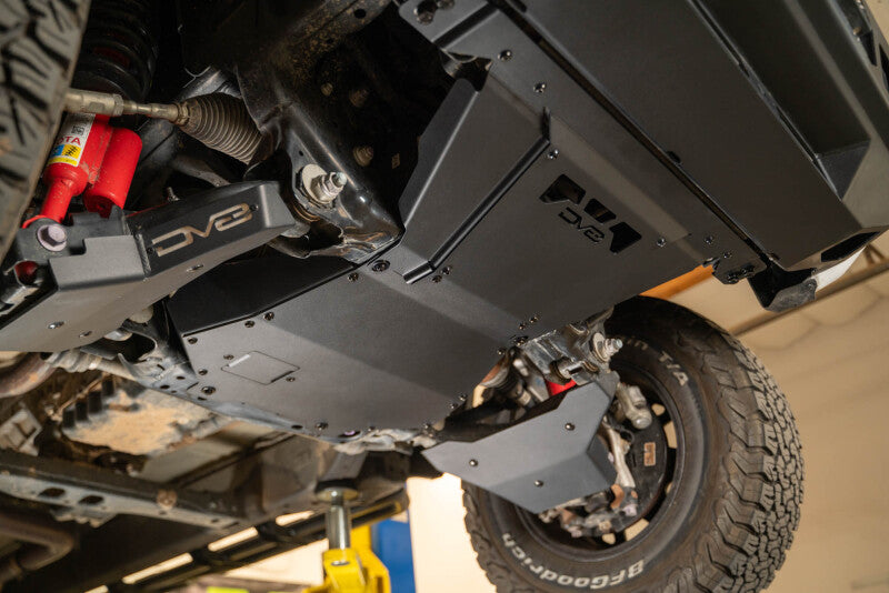 DV8 Offroad 2024-2025 Toyota Tacoma, Land Cruiser Rear Belly Skid Plate - SPTT1-09