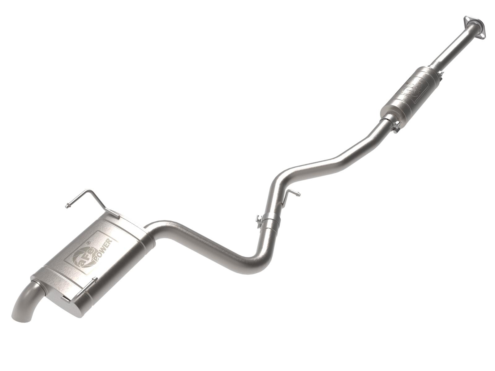 AFE Takeda 2-1/2 IN 304 Stainless Steel Cat-Back Exhaust (2015-2019 Outback 2.5) - 49-36807