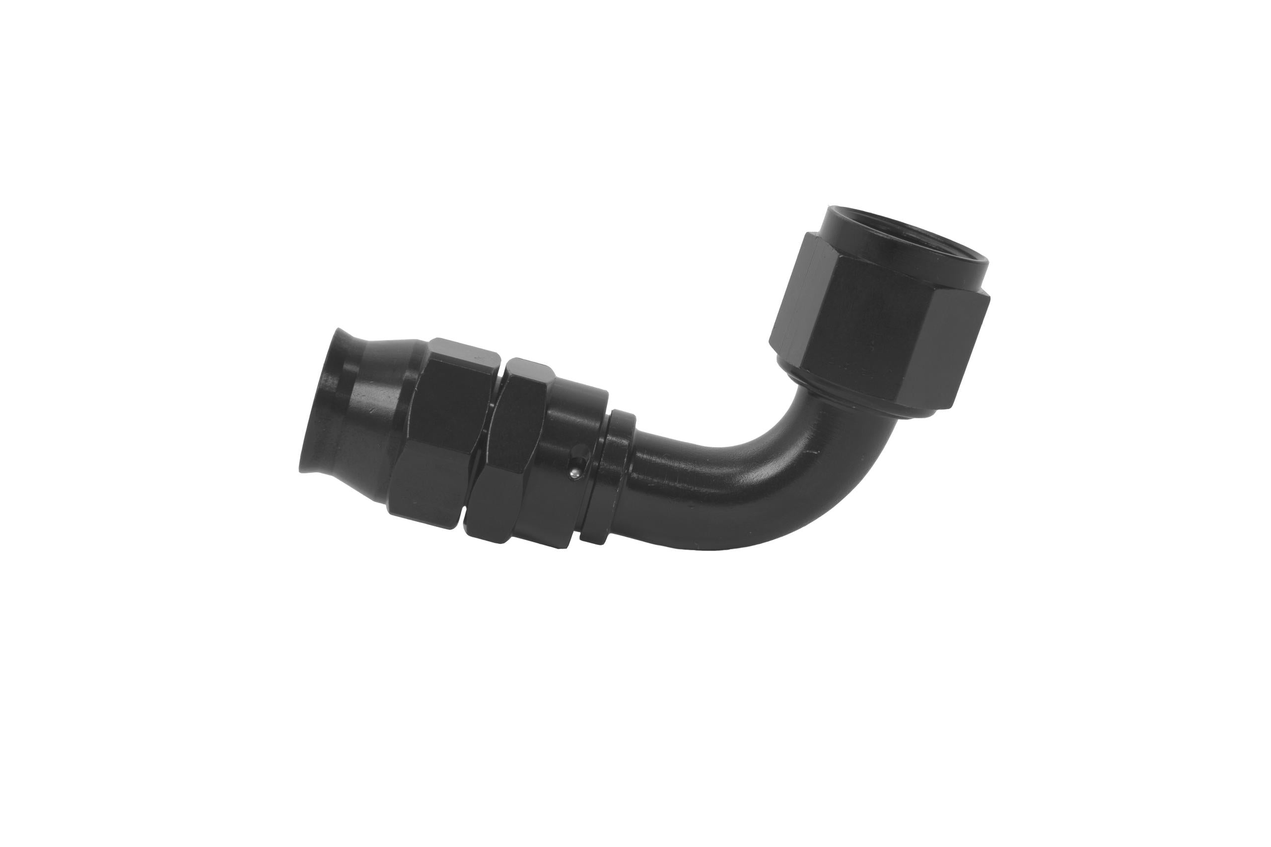 Aeromotive Hose End, Ptfe, Black Anodized, Straight, 45, 90, 180 - 15358