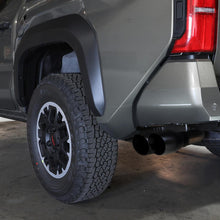 AFE Vulcan Series 2-1/2 IN to 3 IN Stainless Steel Cat-Back Exhaust w/Black Tip (2024 Tacoma) - 49-36074-B