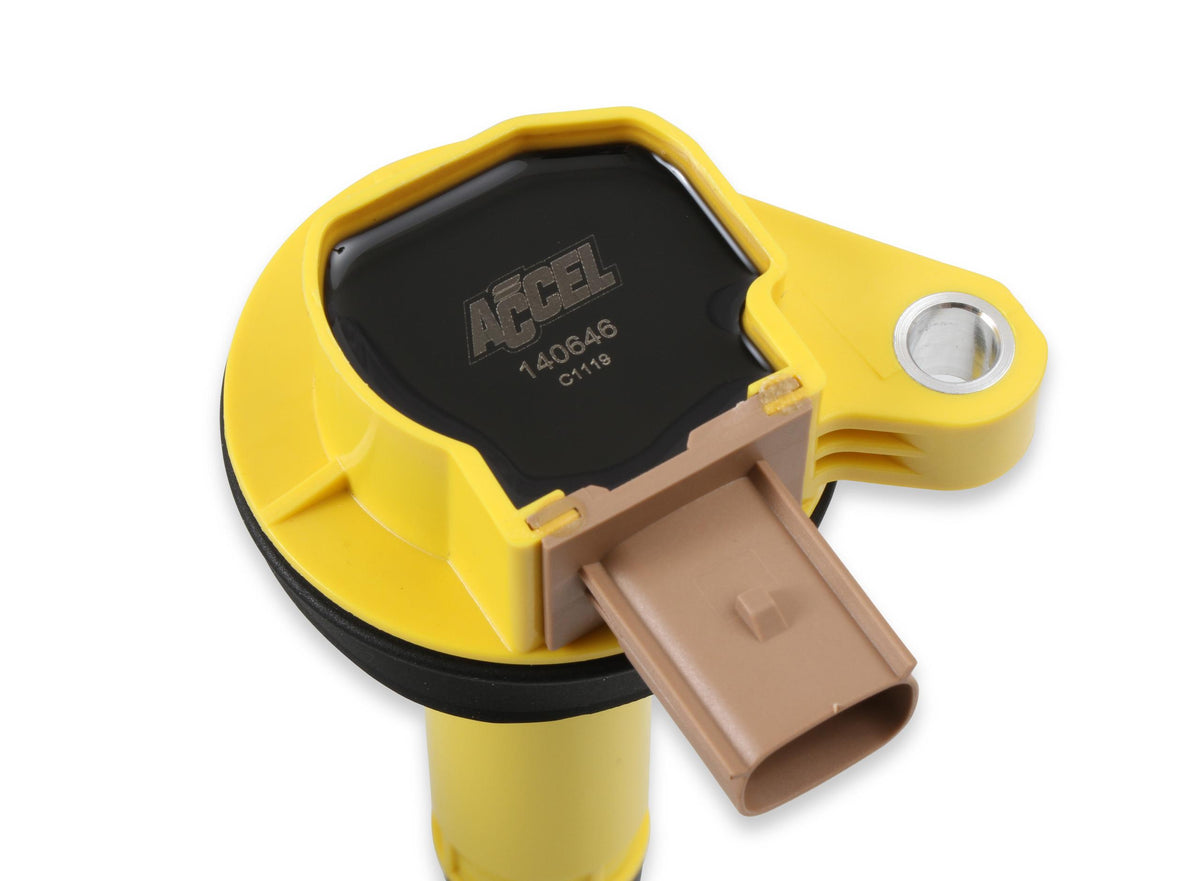 Accel 140646 Coil,Ford Ecoboost 3.5L V6, Single Yellow