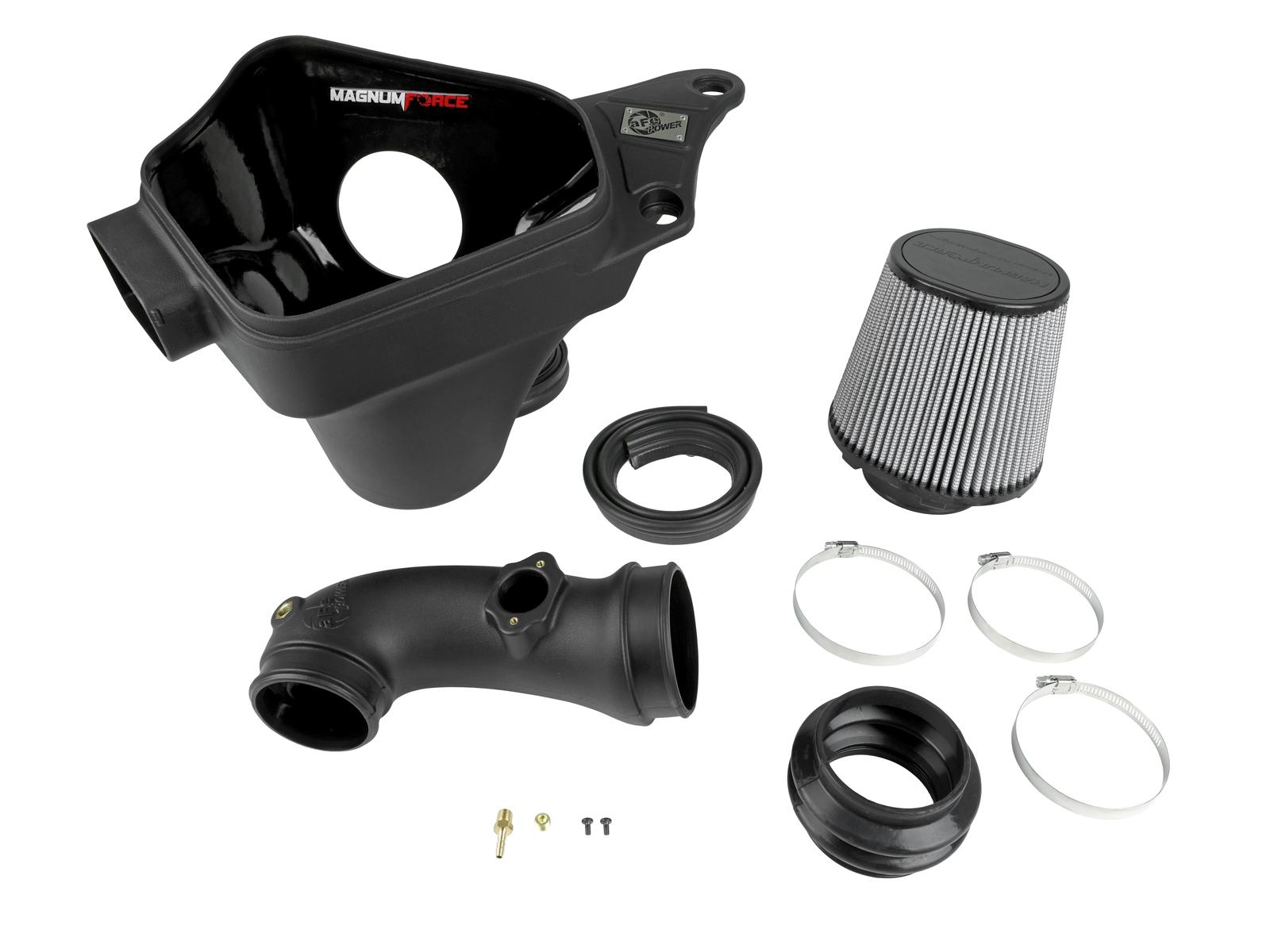 AFE Magnum FORCE Stage-2 Cold Air Intake System w/ Pro DRY S Media (BMW 128i/325i/328i/330i (E82/88/90/91/92/93) 06-13 L6-3.0L N52) - 54-13053D