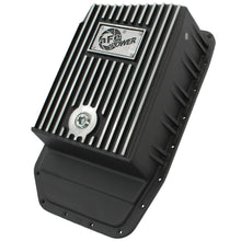 aFe POWER Transmission Pan Black w/ Machined Fins - 46-70172