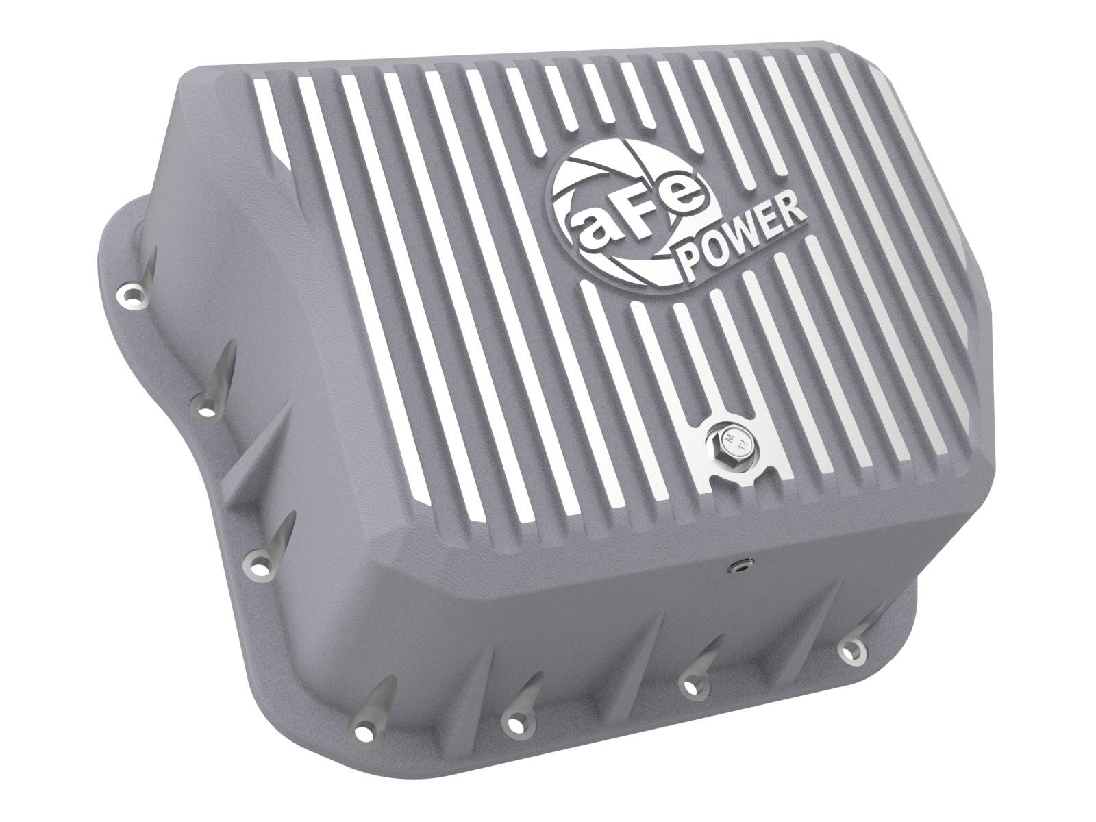 aFe POWER Transmission Pan Raw w/ Machined Fins - 46-70050