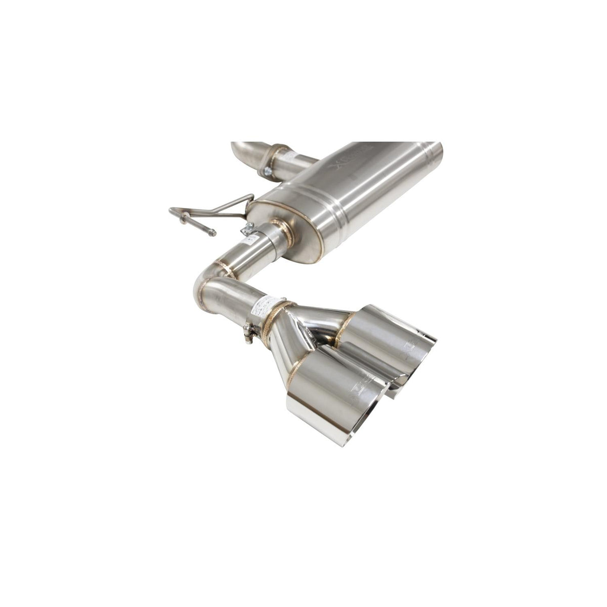 XForce 3" Cat-Back Exhaust System (2022+ Kia Forte GT Sedan) - ESKC22CS
