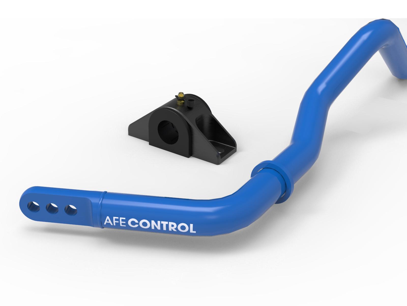aFe CONTROL Rear Sway Bar Blue (2016-2021 Q50, Q60) - 440-711001RL