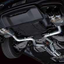 AWE SwitchPath Catback Exhaust - Quad Diamond Black Tips (2024-2026 Mustang GT) - 3025-43650