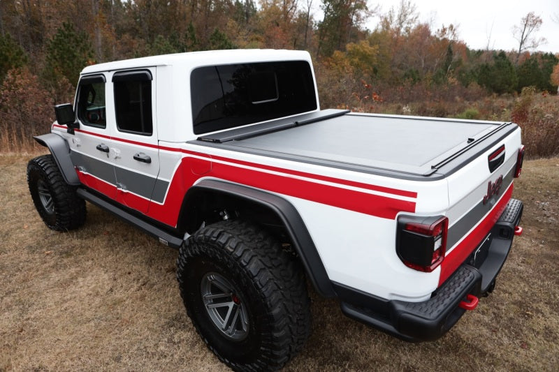 Rugged Ridge Armis Retractable Locking Bed Cvr W/O Trail Rails 20-21 Jeep Gladiator Jt - 13550.34