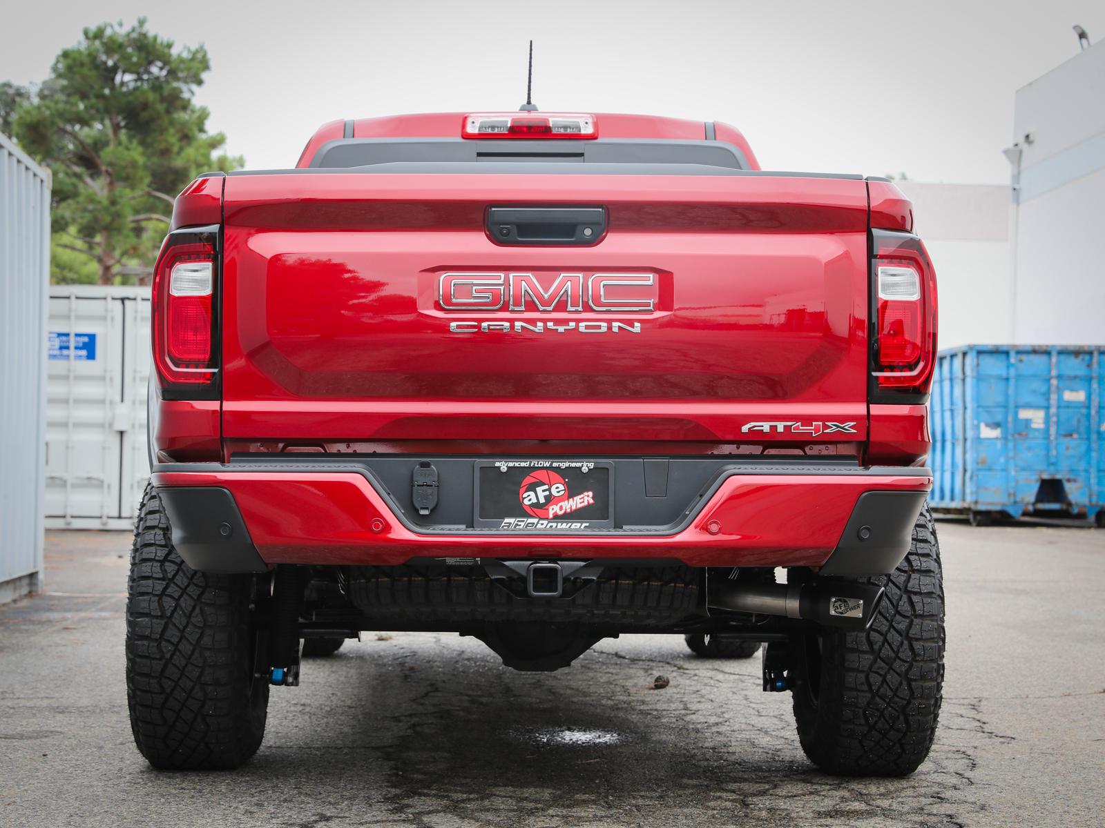 AFE Apollo GT Series 3 IN 409 Stainless Steel Cat-Back Exhaust System w/ Black Tip (2023-2024 Colorado , Canyon) - 49-44141-B