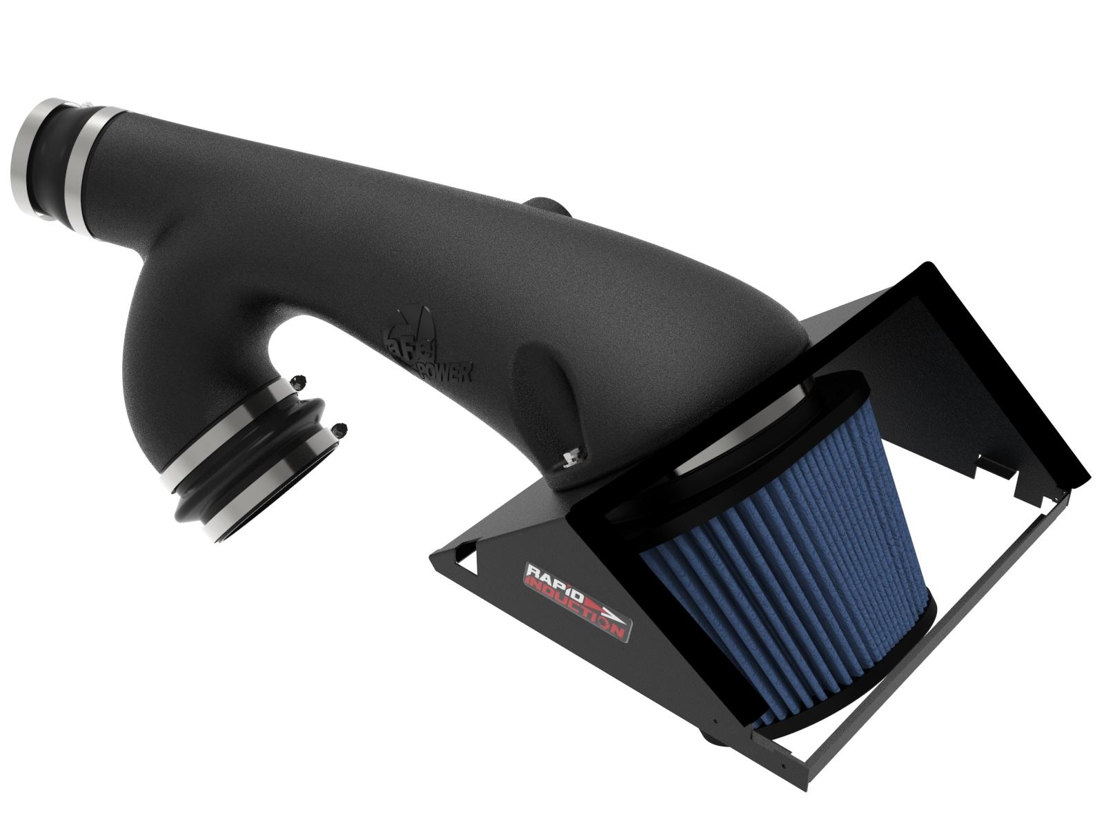 AFE Rapid Induction Cold Air Intake System w/ Pro 5R Filter (2021-2025 Ford F-150 V6-3.5L (tt)) - 52-10010R